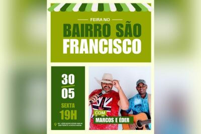 Imagem da notícia Costa Rica promove mais uma Feira no Bairro com show ao vivo nesta sexta-feira